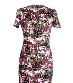 Givenchy - Vestito a tubino floreale aderente 42 / 6  Nuovo