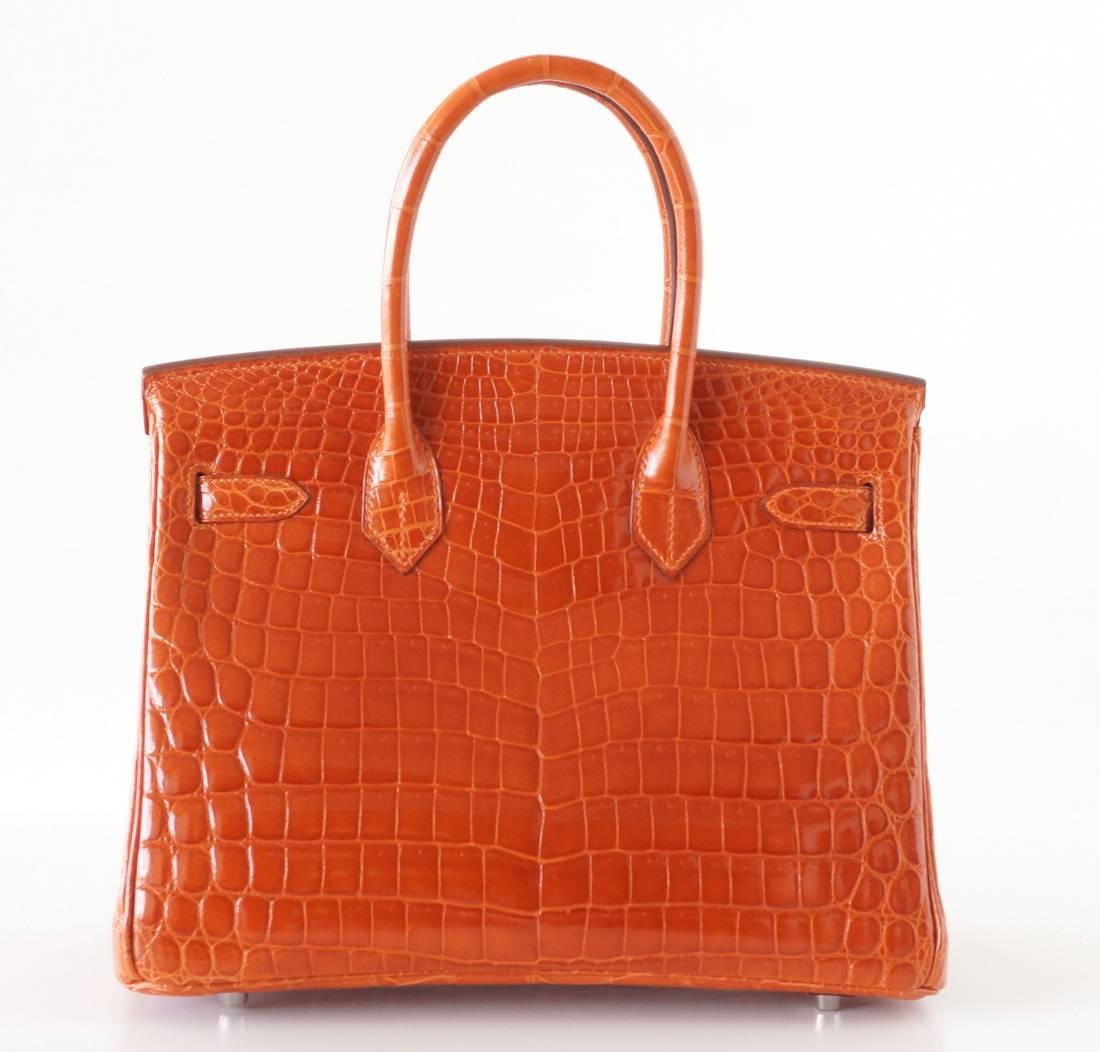 orange birkin bag