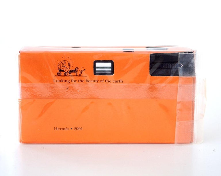 Orange Hermes Disposable 2001 Camera VIP Gift Limited Edition new/box