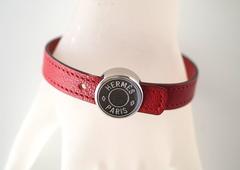 HERMES bracelet Clou de Selle Double Tour 2 straps palladium no longer produced