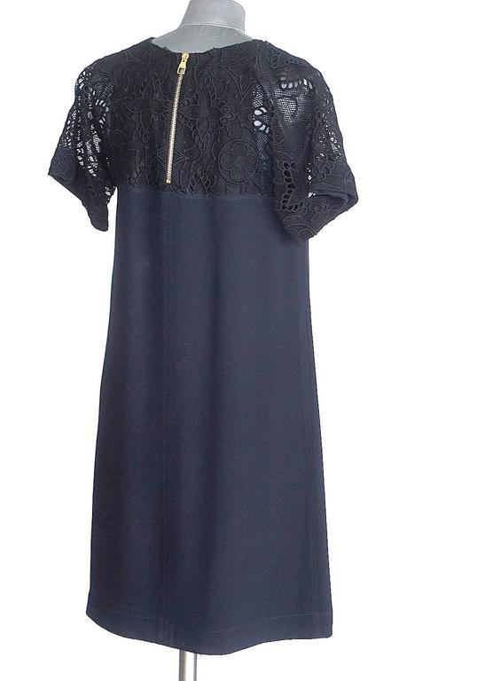 Lv beaubourg cloth lace ups Louis Vuitton Black size 36 EU in Cloth -  30842329