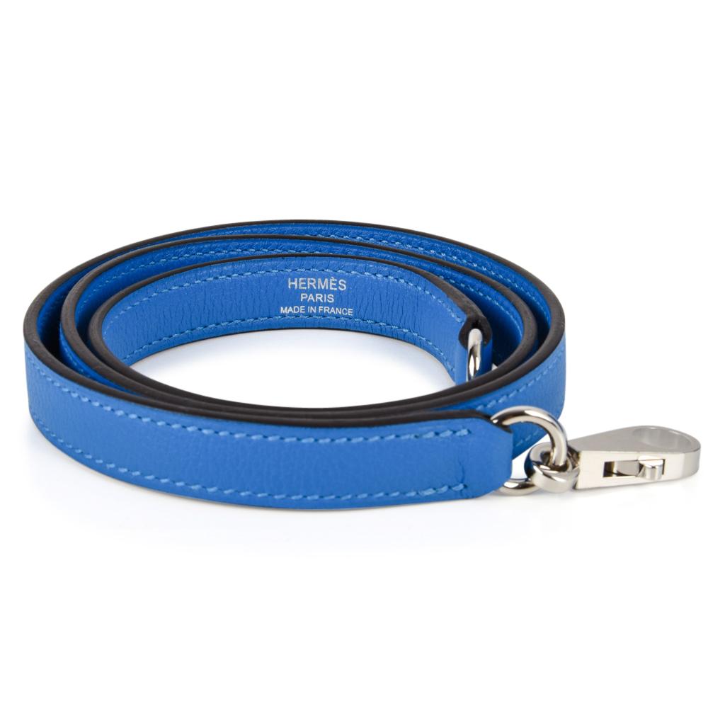 Hermes Kelly Retourne 28 Bag Vivid Blue Hydra Mediterranean Blue Evercolor 4