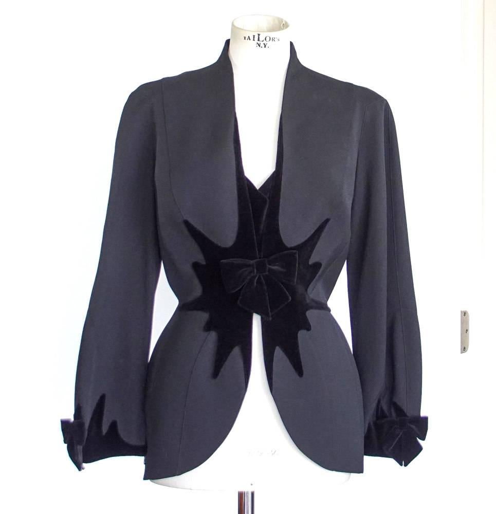 vintage thierry mugler suit