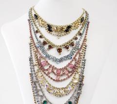 Erickson Beamon Vintage Stones Baroque Creation Necklace