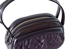 LOUIS VUITTON Bag Clara Klara Vienna Quilted Monogram Aubergine