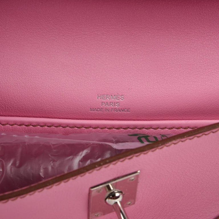Hermes Kelly Pochette Coveted 5P Pink Holy Grail New at 1stDibs  kelly  pouchet, pink hermès kelly clutch, hermes kelly clutch pink