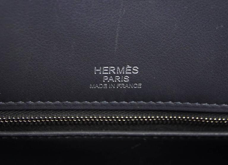 Hermes Shadow Birkin 35 Bag Ardoise Evercalf Leather Limited Edition