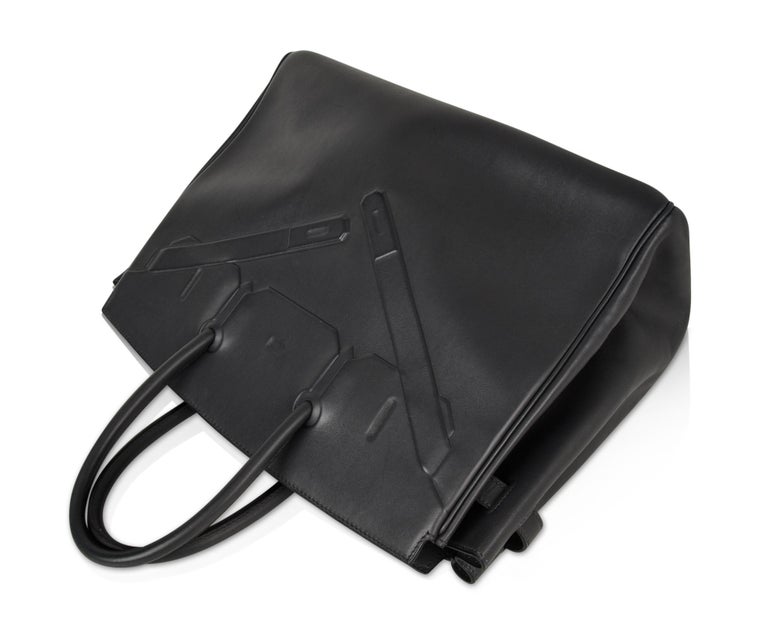 Hermes Shadow Birkin 35 Bag Ardoise Evercalf Leather Limited Edition ...