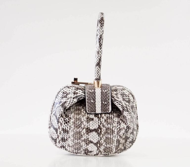 Gabriela Hearst Nina Demi Bag Snakeskin At 1stdibs Gabriela Hearst Demi Bag Price Gabriela Hearst Demi Vs Nina Bag Gabriela Hearst Demi Tote