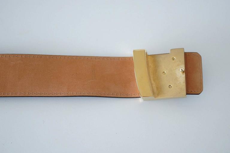 Louis Vuitton LOUIS VUITTON Belt Monogram Men's Sun Tulle LV Shape