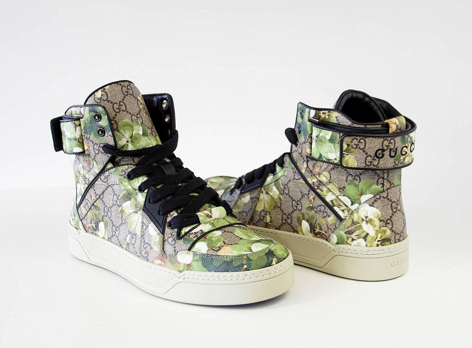 gucci bloom high top sneakers