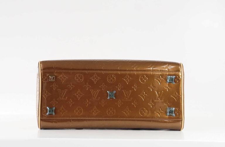 Louis Vuitton Vernis Tompkins Hand Bag Light Green Mint MSRP $2800