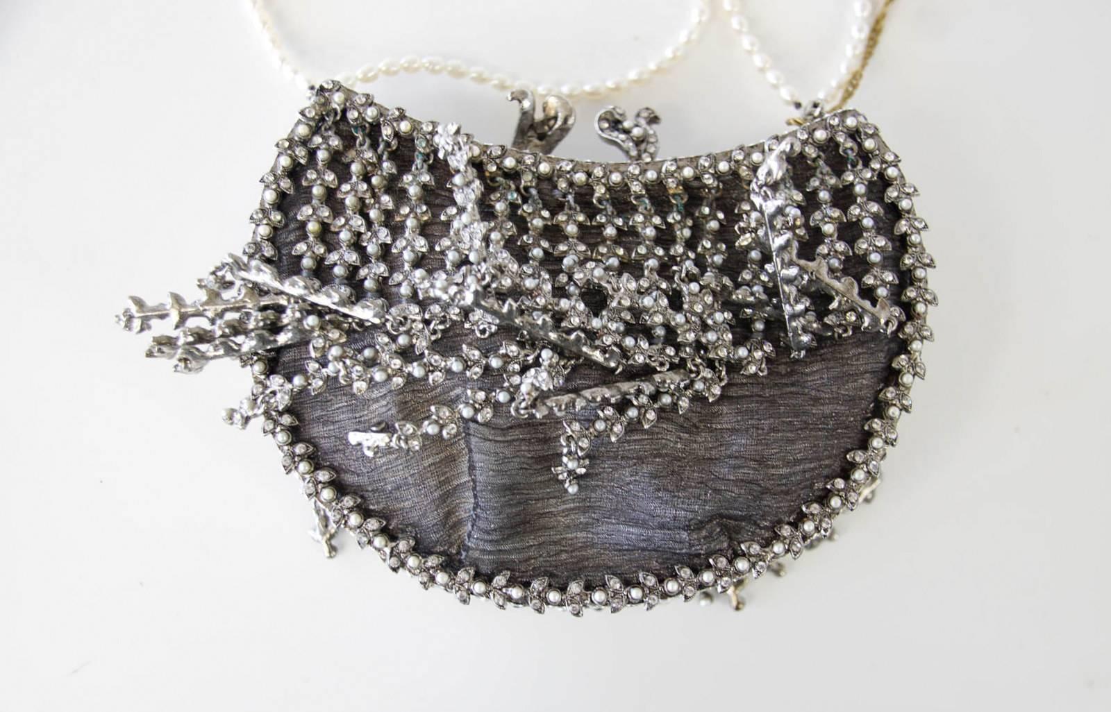 jeweled clutch purse