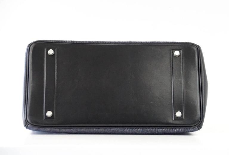 Hermes Shadow Birkin 35 Bag Limited Edition Black Swift Leather New –  Mightychic