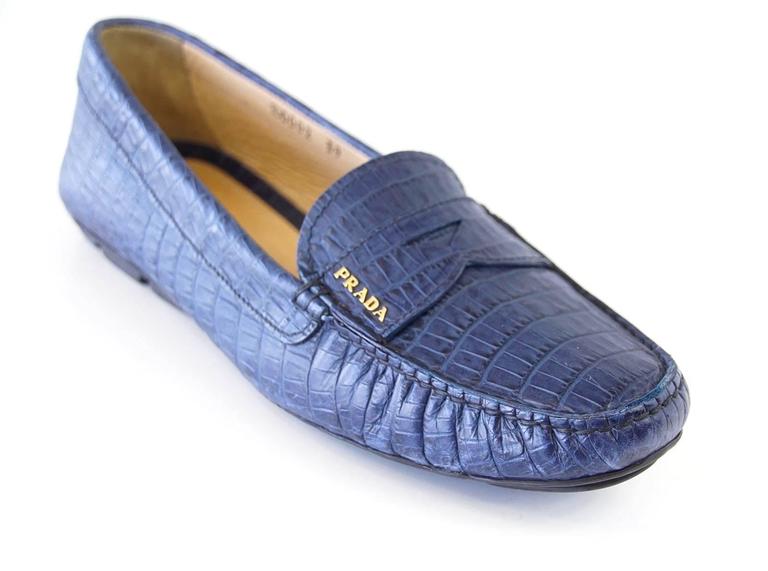 prada crocodile sneakers