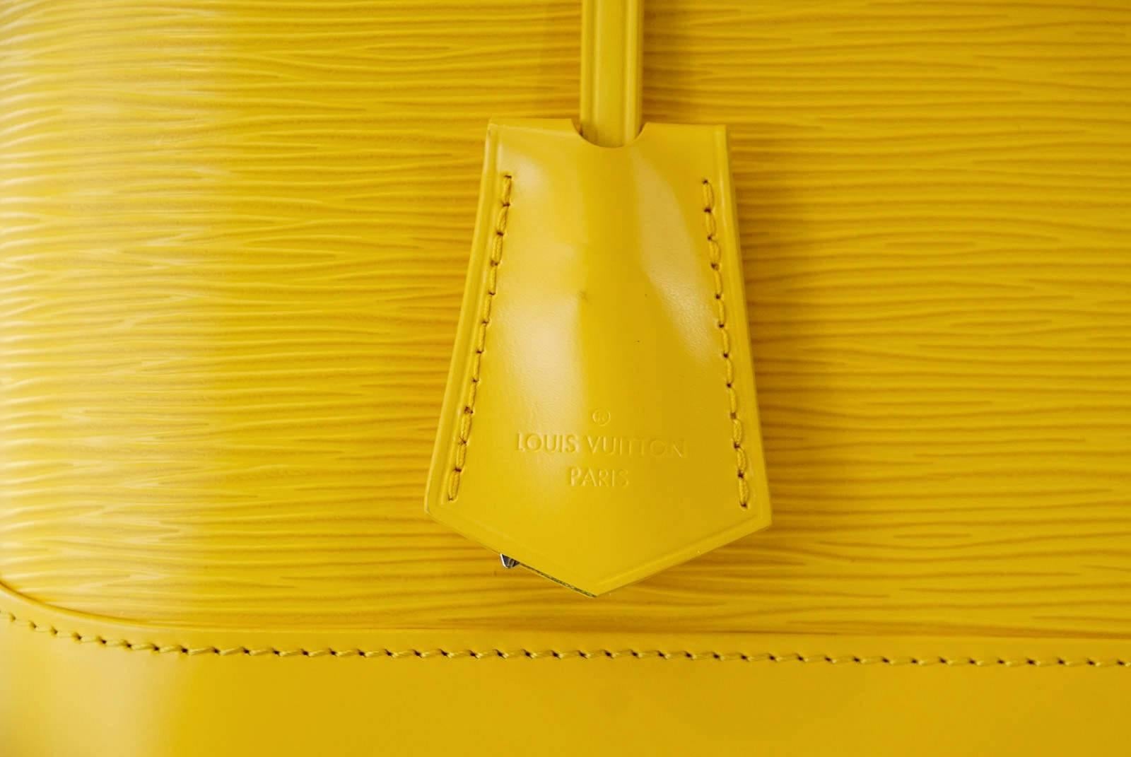 lv bag yellow