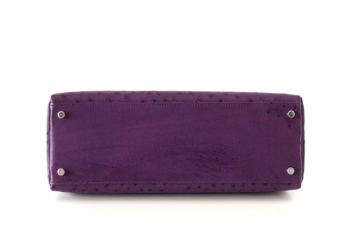 hermes kelly purple