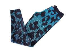 Philipp Plein Pant Black w/ Vivid Blue Beaded Leggings S