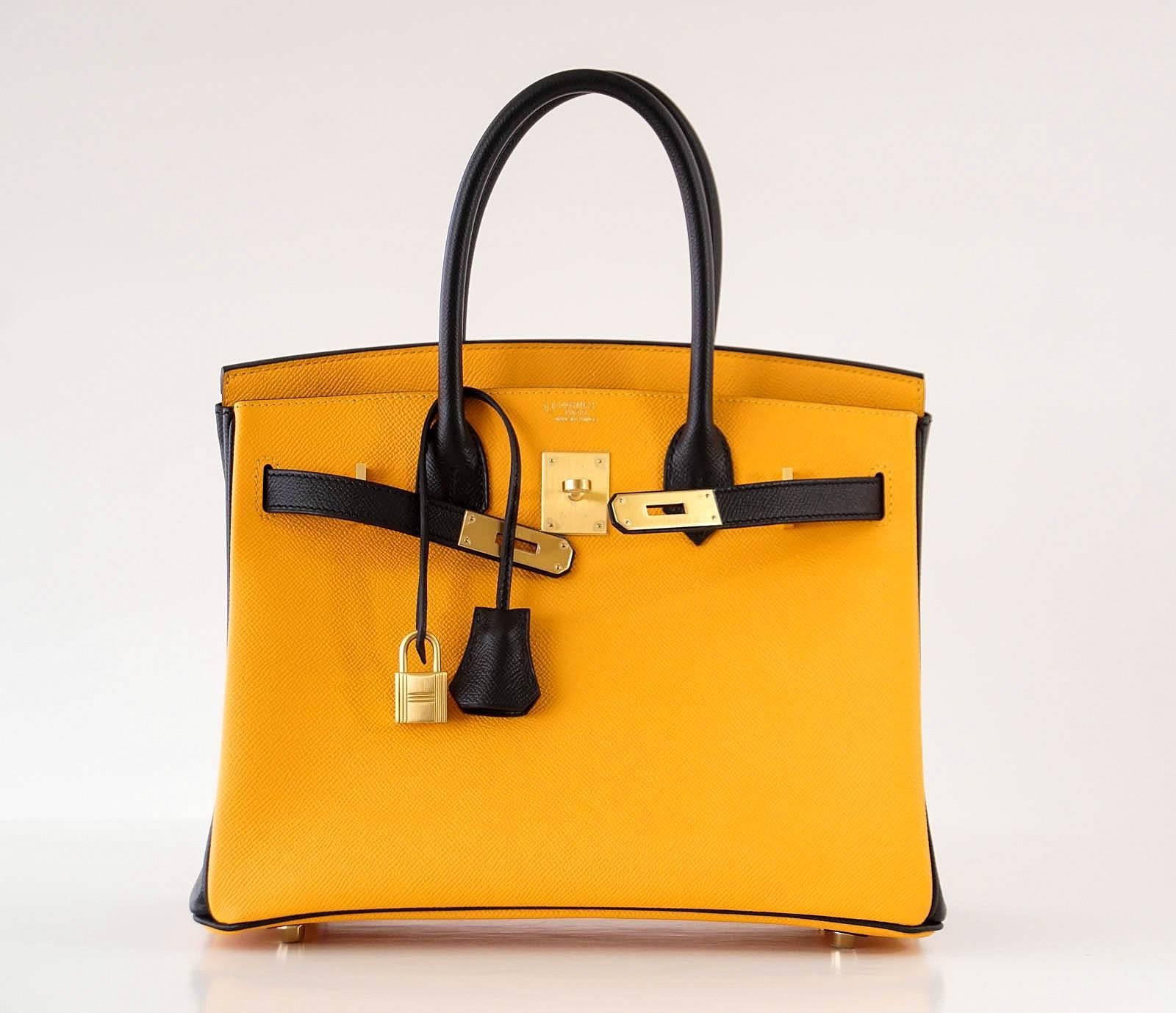 hermes jaune