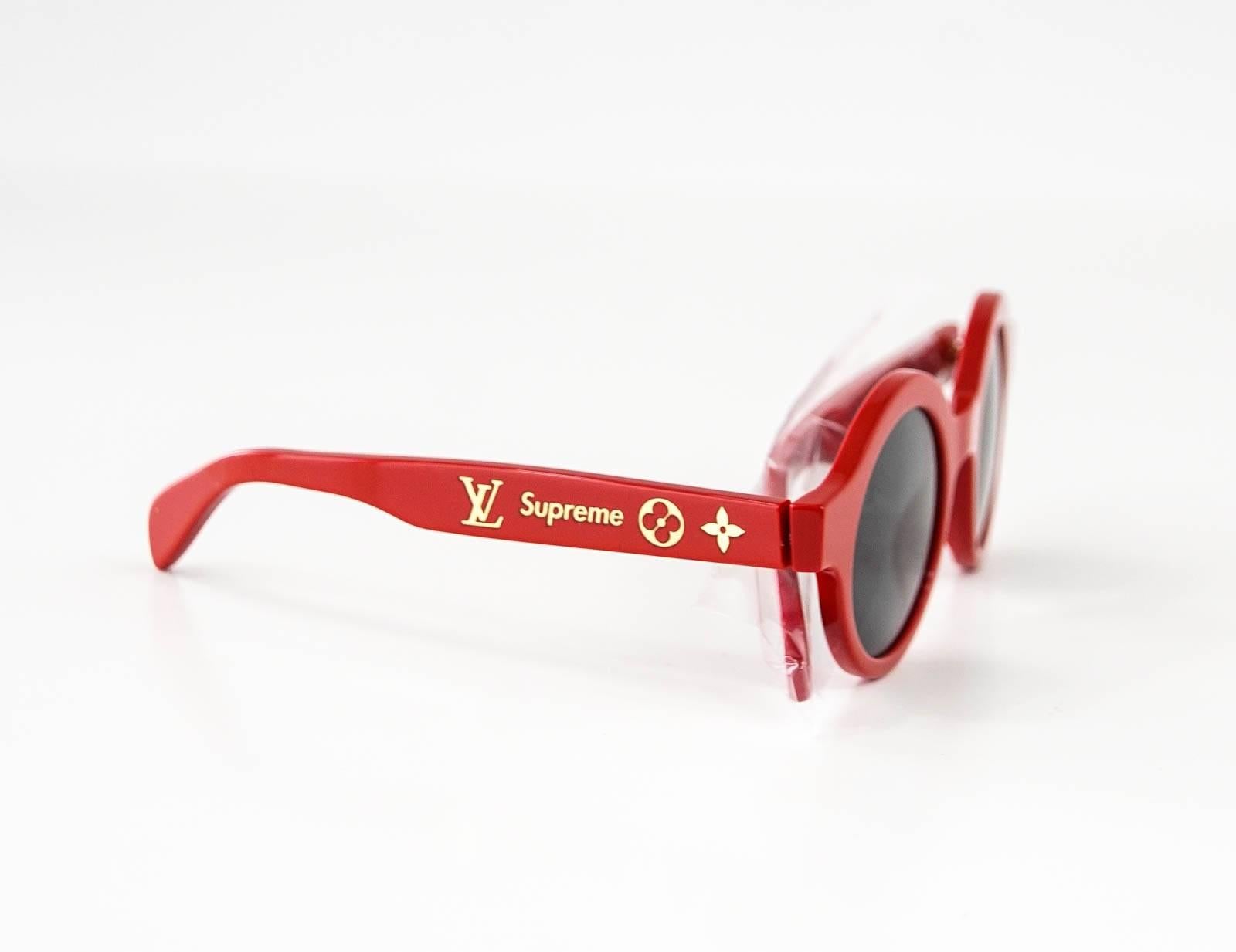 supreme louis vuitton sunglasses