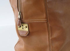 Hermes Plume 60 Vintage Bag Barenia Plume Gold Hardware Carry On Weekender