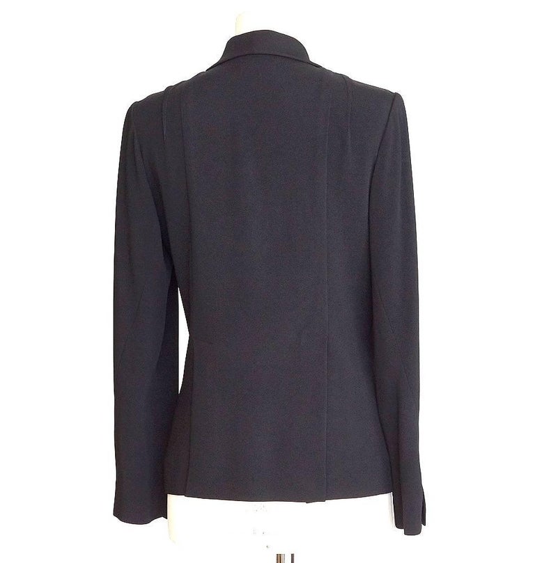 Sonia Rykiel Pant Suit Charming Bows Full Leg Trouser 8 For Sale at 1stdibs
