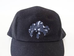 Hermes Hat Cashmere Spider Robot Limited Edition Black Cap 59