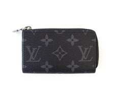 Louis Vuitton Black Monogram Car Key Case