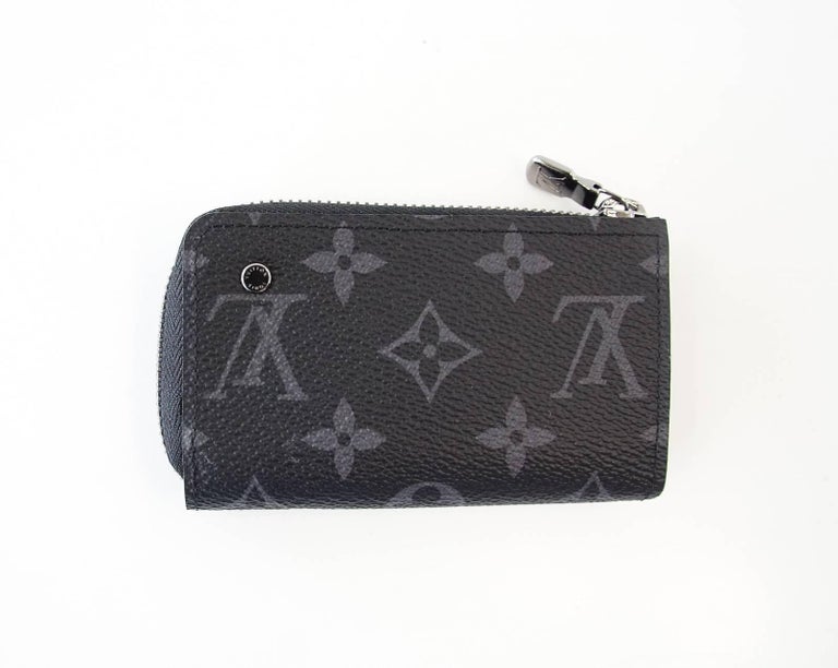 Louis Vuitton Black Monogram Car Key Case at 1stdibs