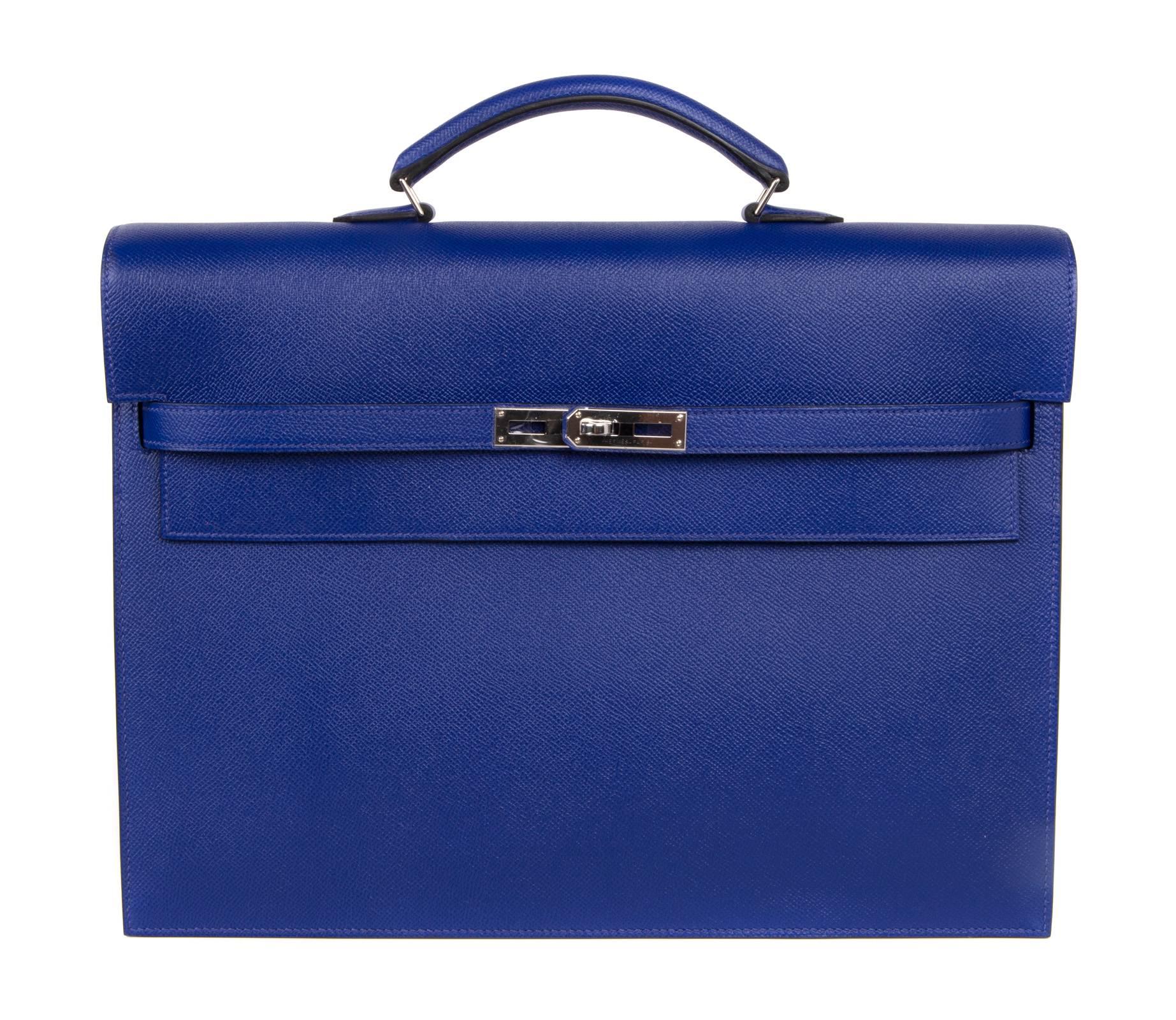 Hermes Kelly Depeche 38 Briefcase 