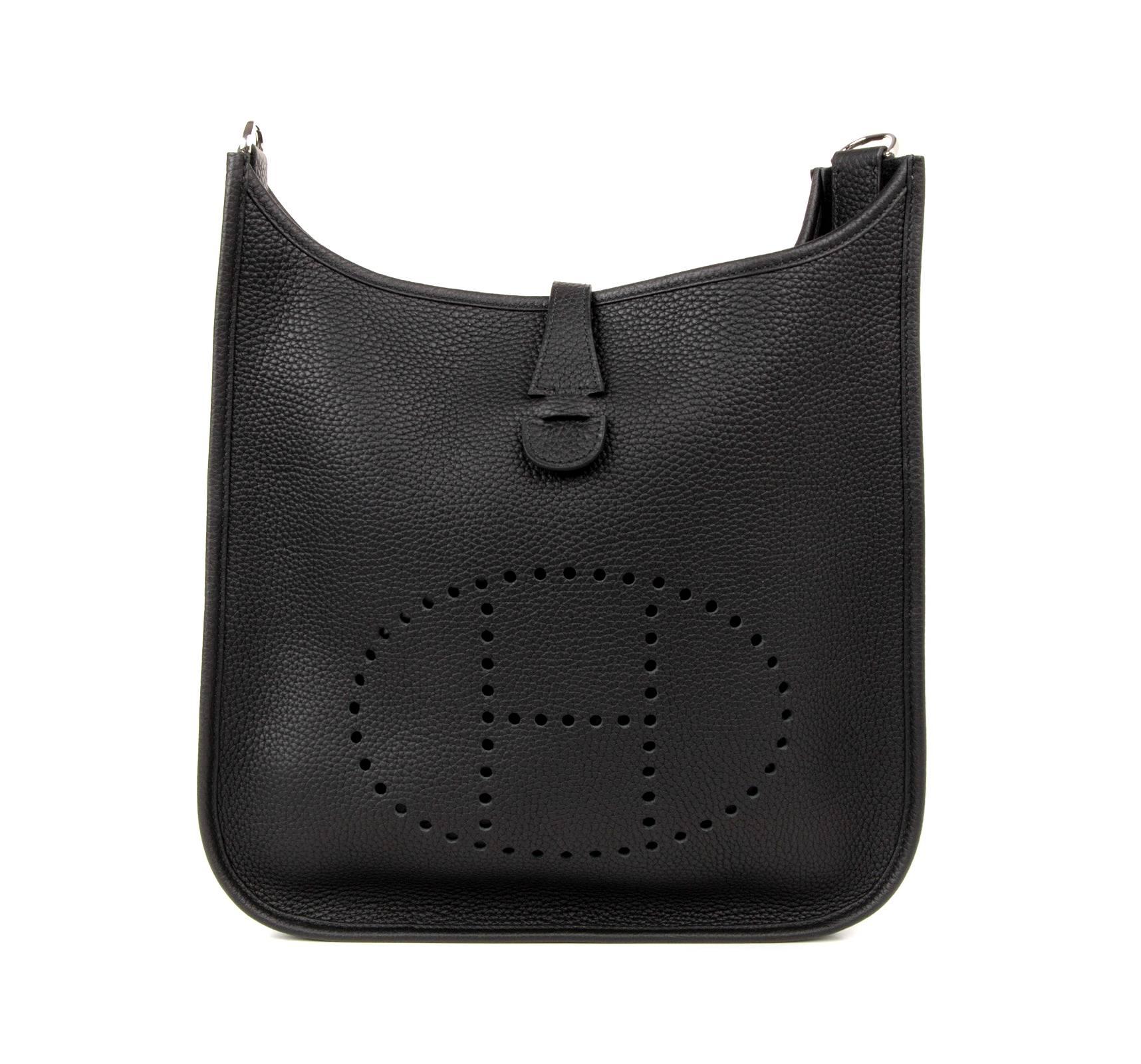 hermes evelyne pm black