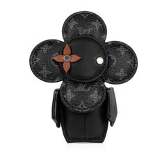 Louis Vuitton Vivienne DouDoune Bag Charm / Key Holder Monogram Ink Eclipse Rare