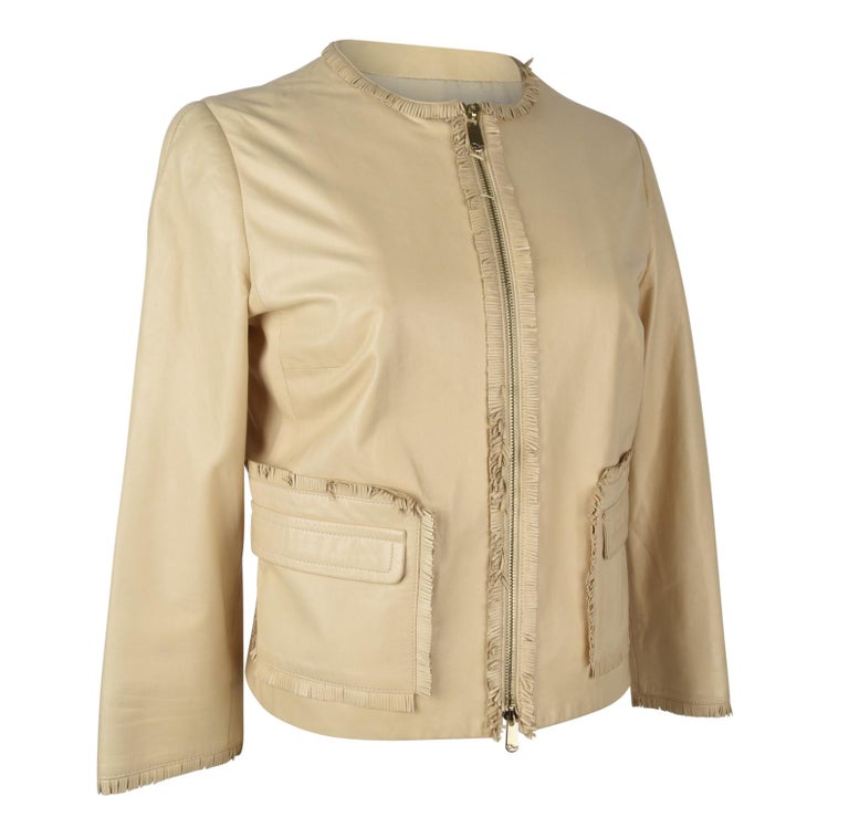 Christian Dior Jacket Butter Lambskin Leather fits 6 at 1stDibs | dior ...