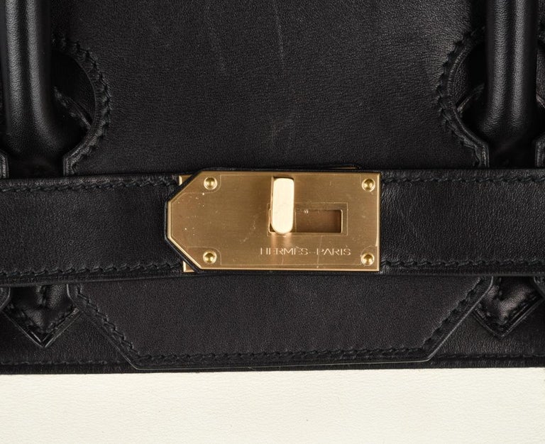 Hermes Birkin 50 Bag Limited Edition Flag Hac Leather Suede Toile ...