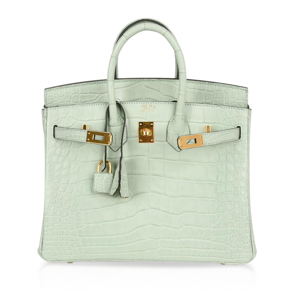 gray hermes bag