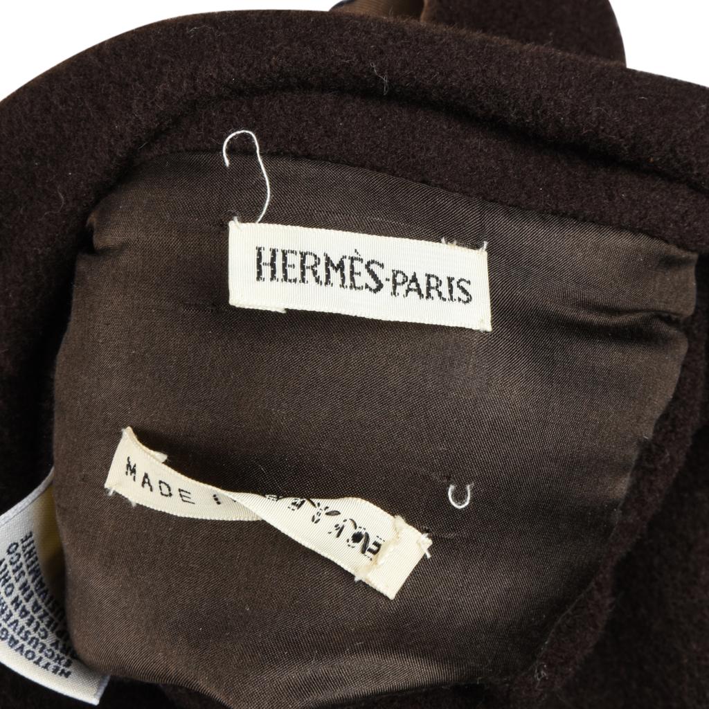 Veste Hermès imprimée écharpe réversible Paperoles en cachemire et soie, taille S en vente 7