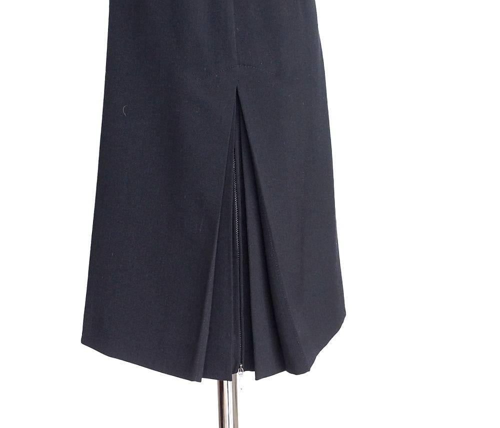 kick pleat skirt