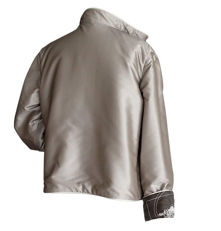 HERMES 25S REVERSIBLE LONG COAT 239