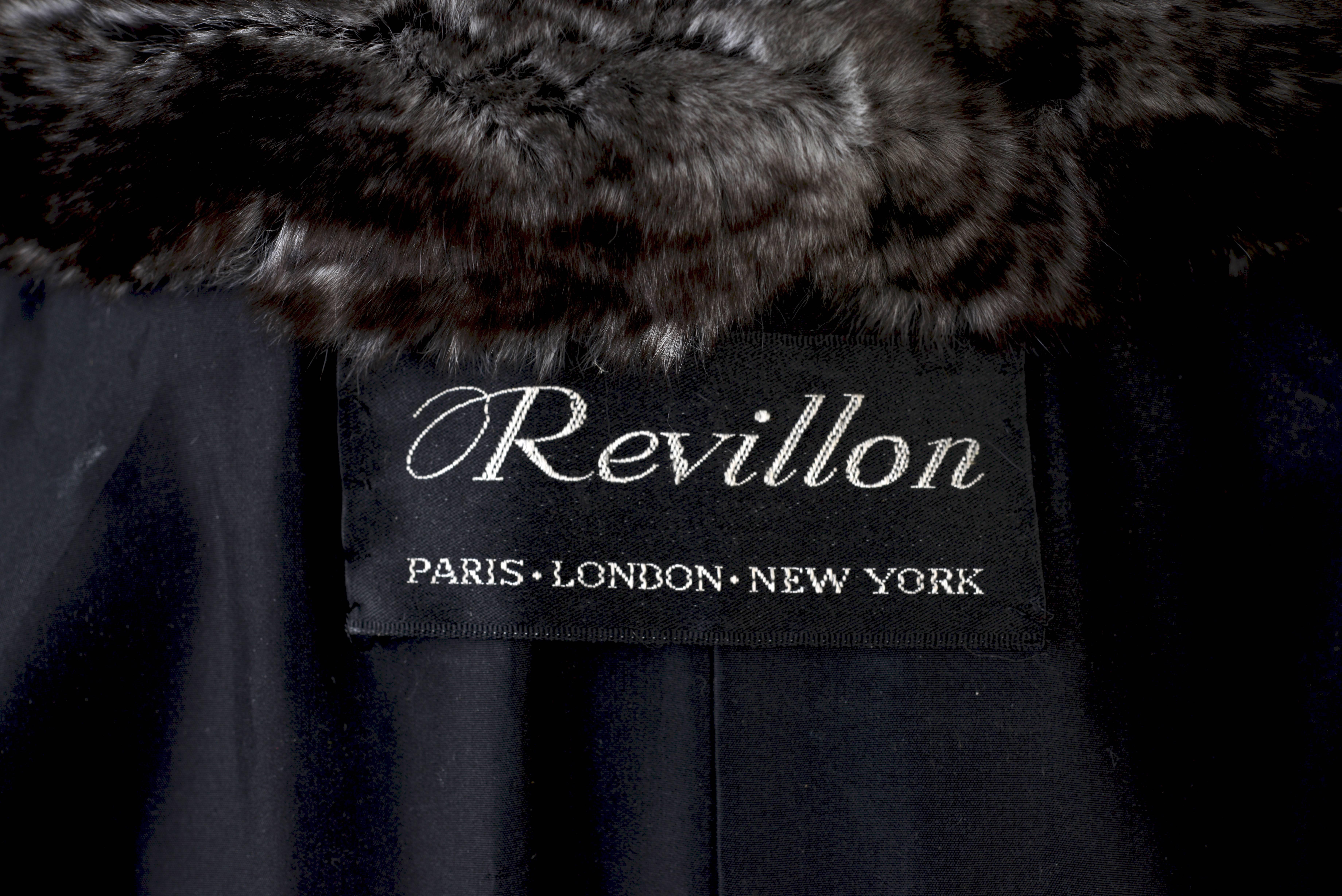 Revillon Grey Chinchilla Fur Coat 1