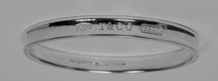 Vintage Tiffany Sterling Silver 1837 Cuff Bracelet