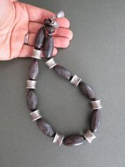 Danish Mid Century Silver Choker Necklace