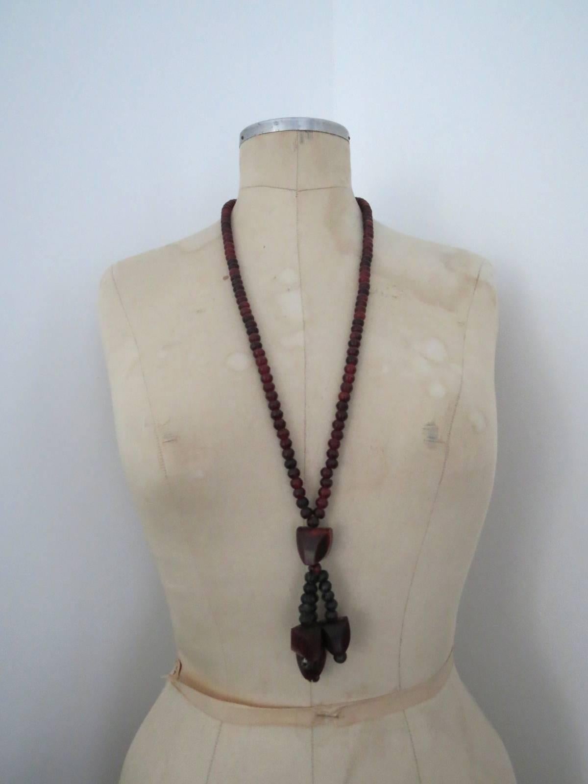 Vintage Danish Monies Gerda Lynggaard Horn Necklace For Sale 3