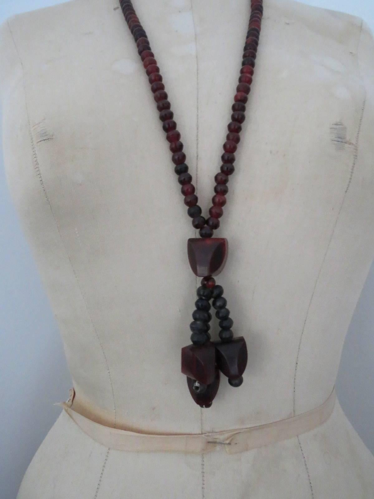 Vintage Danish Monies Gerda Lynggaard Horn Necklace For Sale 4