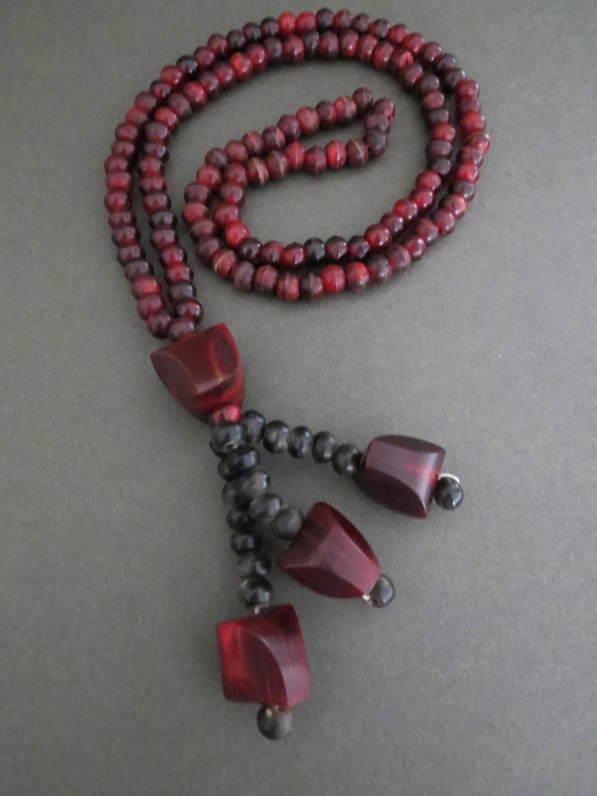 Vintage Danish Monies Gerda Lynggaard Horn Necklace In Good Condition For Sale In Hove, GB
