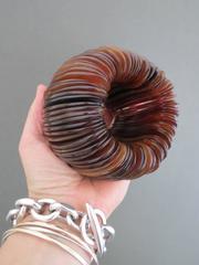 Vintage Danish Monies Gerda Lynggaard Horn Cuff Bracelet