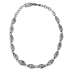 Yves Saint Laurent Glass Necklace
