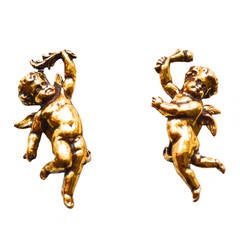 Cherub Baroque Style Earrings
