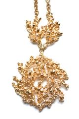 Napier Brutalist Nugget Necklace by Eugene Bertolli