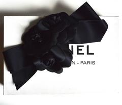 80s Large Chanel Flower Bow Barrette