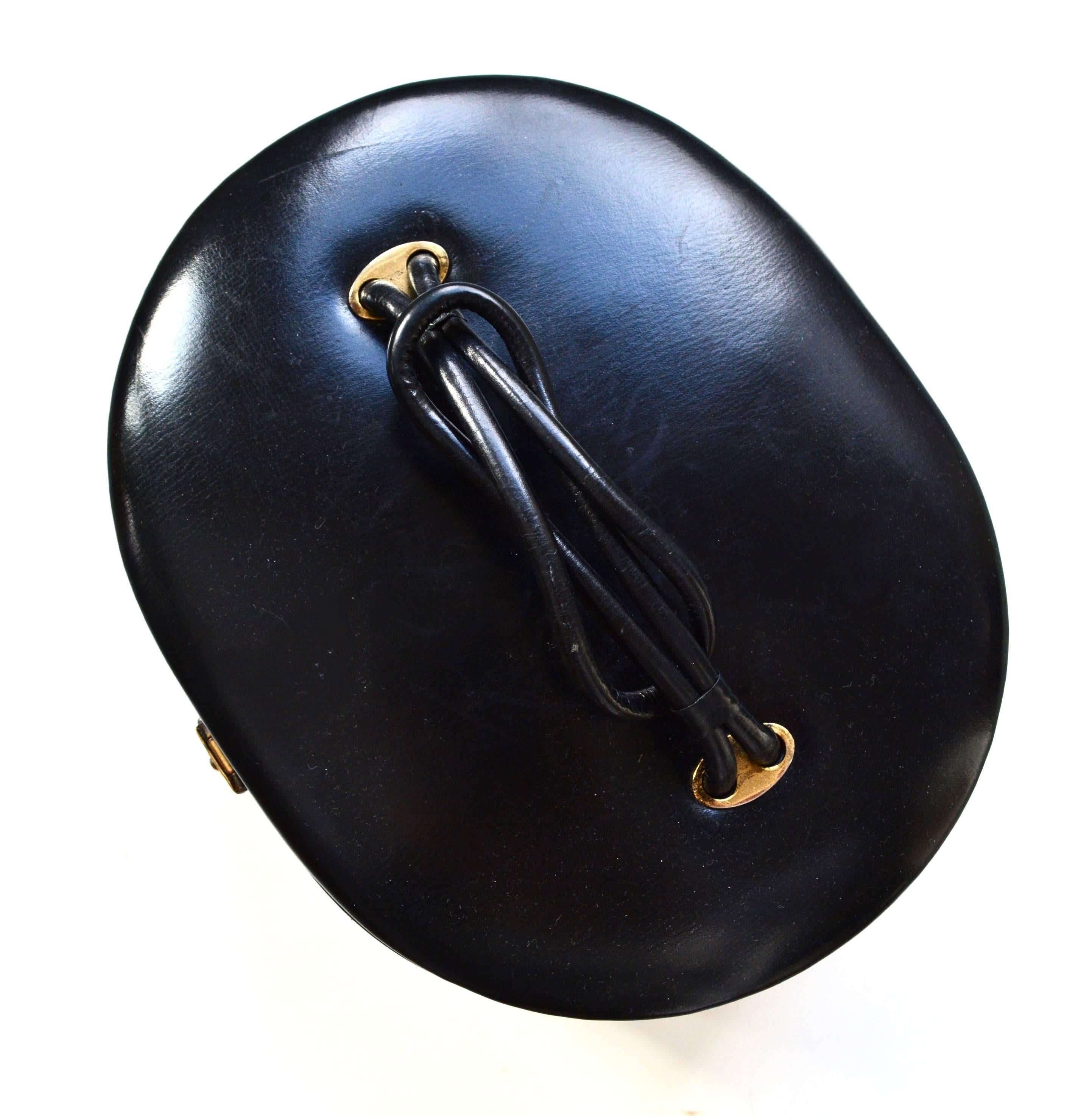Black Rare Roger Model for Josef French Accordion Handbag